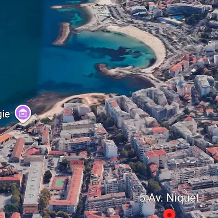 Paradis Cotier 6 Couchages * Антіб